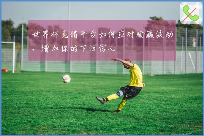世界杯竞猜平台如何应对输赢波动，增加你的下注信心