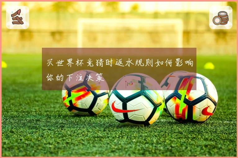 买世界杯竞猜时返水规则如何影响你的下注决策